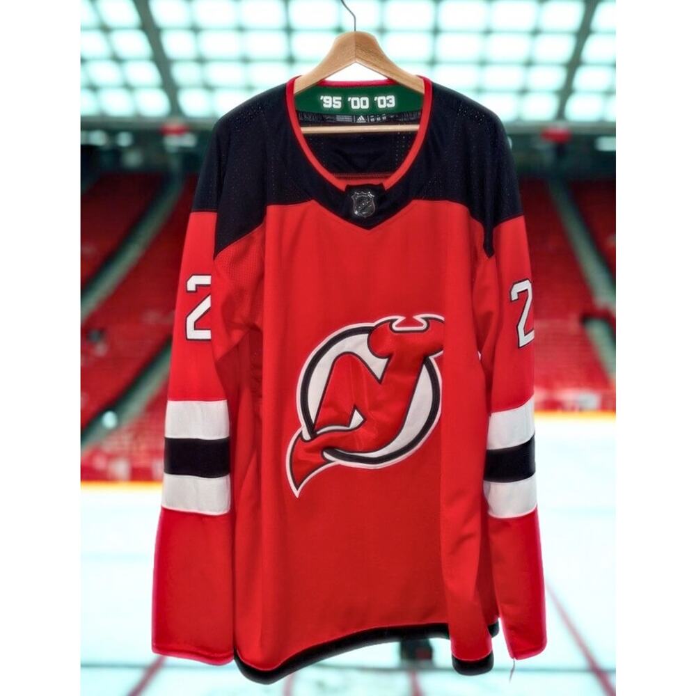 New Jersey Devils Jacob Markstrom #25 Adidas Authentic Jersey Sz 60 3XL NWOT - Picture 6 of 12